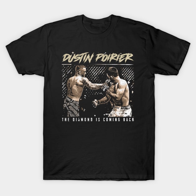 Dustin Poirier T-Shirt by Pixelwave